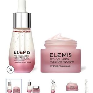 New in box 2 piece Elemis rose marine cream and rose oil